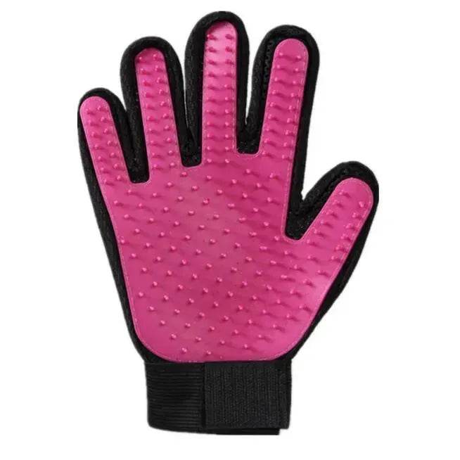 Silicone Pet Hair Removal Glove Comb Pet Grooming Gloves Brush - EX-STOCK Canada