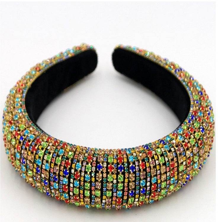 Baroque rhinestone headband - EX-STOCK Canada