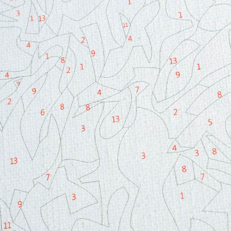 DIY handmade peacock hand-painted painting Visual Artwork - EX-STOCK Canada