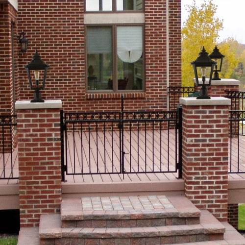 Outdoor Glass Pillar Headlights exterior decor Landscape Pathway Lighting - EX-STOCK Canada