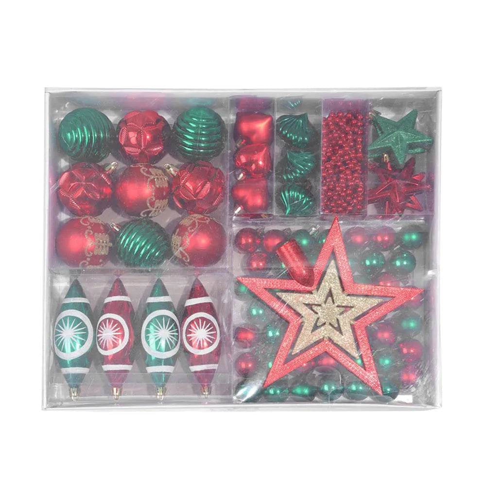 Ornament Christmas Tree Ball Decorations Xmas Ball Red Gold Silver Blue Hanging Home Party Decor - EX-STOCK Canada