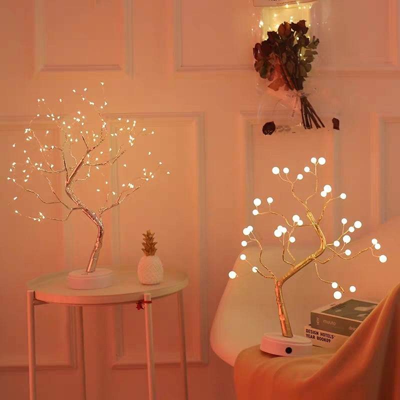 Led Copper Wire Light Bedroom Desk Table Light - EX-STOCK Canada