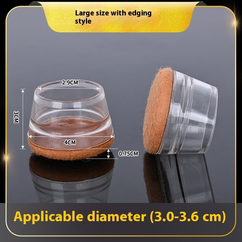 Quiet And Wear-resistant Non-slip Stool Booties Rubber Protective Sleeve EX-STOCK Canada