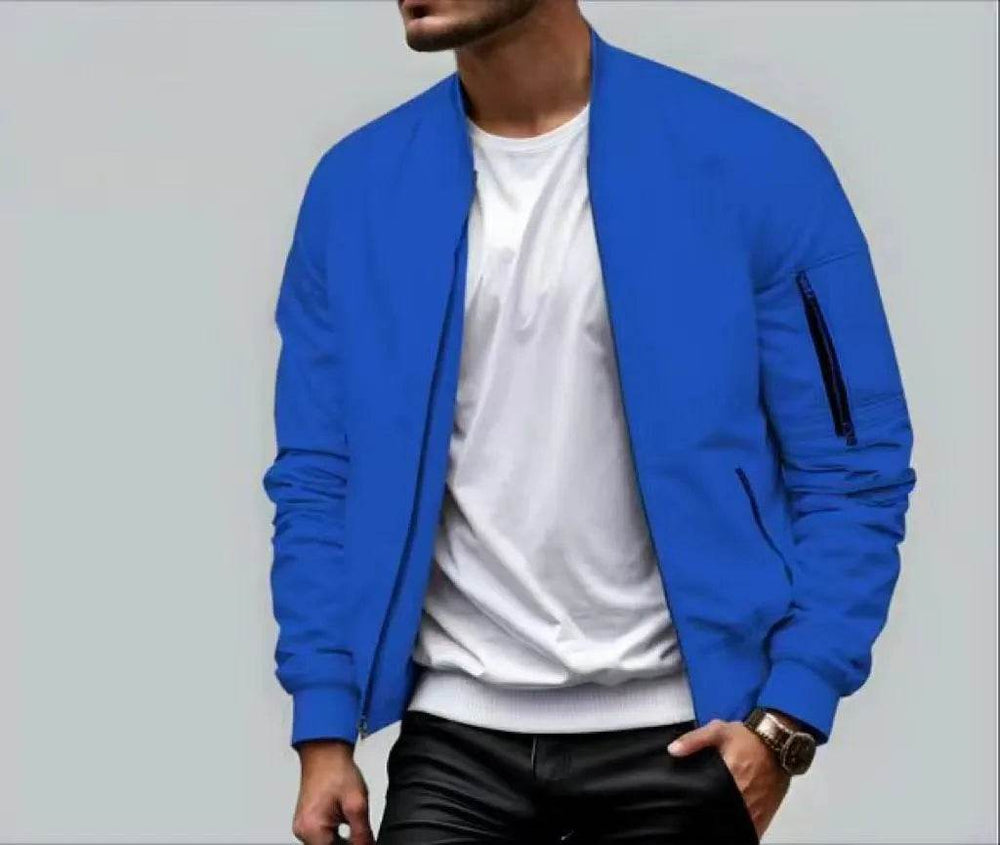 Men's Casual Baseball Varsity Jacket Spring And Autumn - EX-STOCK Canada