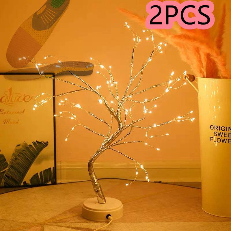 Led Copper Wire Light Bedroom Desk Table Light - EX-STOCK Canada
