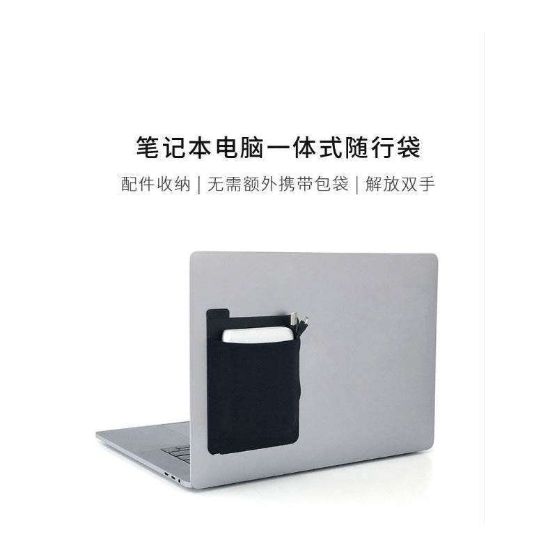Adhesive Laptop Back Storage Bag Laptop Organizer - EX-STOCK Canada