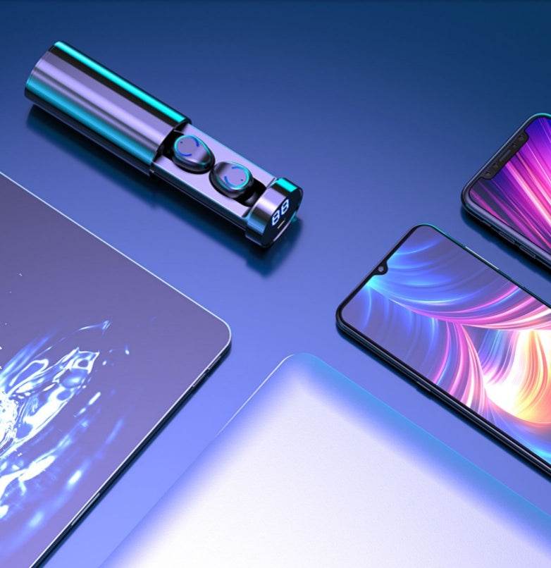 Wireless Bluetooth In-ear Headphone 9D Panoramic Sound Earphone Earbuds - EX-STOCK Canada