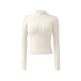 Long sleeve gym top for women Slim fit Half Zip Fitness Workout Top - EX-STOCK Canada