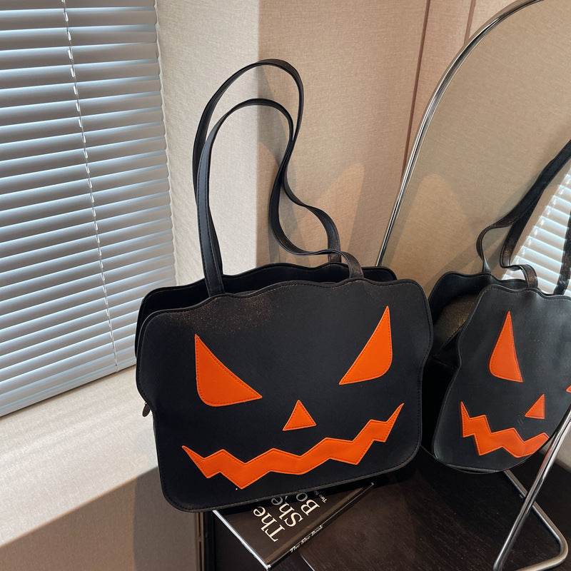 Women's Fashion Halloween Pumpkin Shoulder Messenger Bag - EX-STOCK Canada