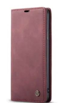 CASEME Vintage Leather Wallet Holder Apple phone case - EX-STOCK Canada