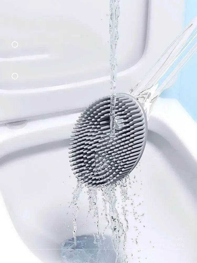 Household Sturdy Bristle strong silicone Toilet brush - EX-STOCK Canada