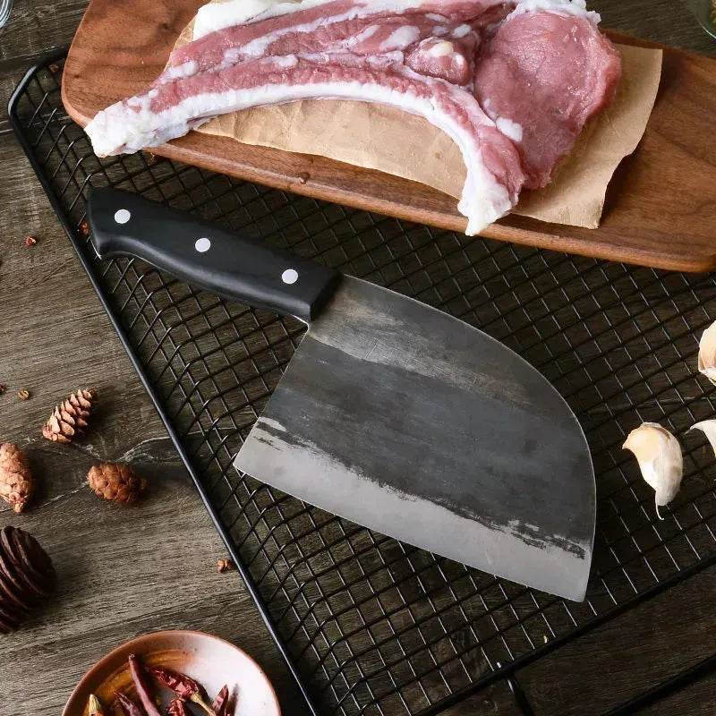 Kitchen Butcher Chef's Knife Kitchen Chopping Knife and Scabbard - EX-STOCK Canada