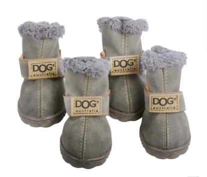 Dog Thick Snow Boots Keep Warm Teddy Autumn And Winter VIP Shoes EX-STOCK Canada