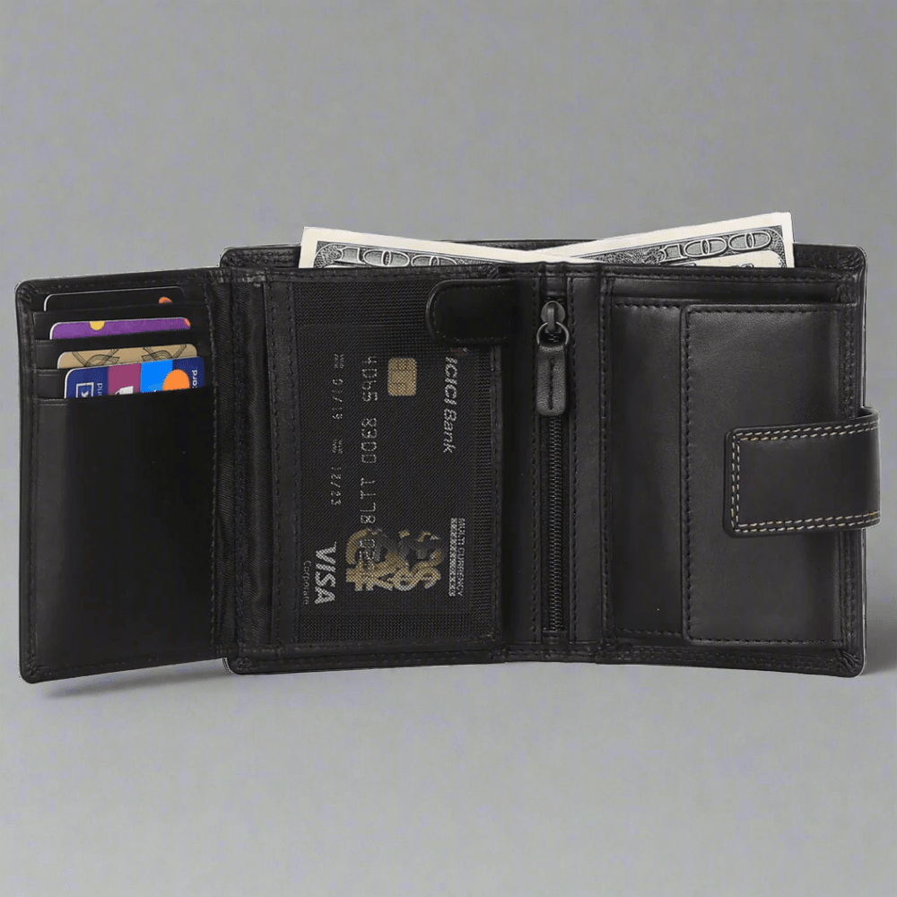 MET Herrenmode Leder GeldbörseEX-STOCK Canada