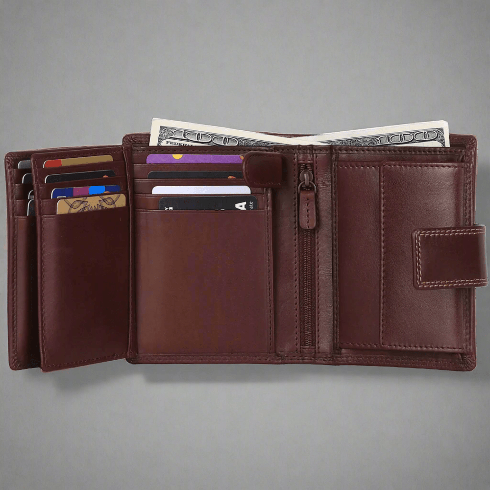 MET Herrenmode Leder GeldbörseEX-STOCK Canada