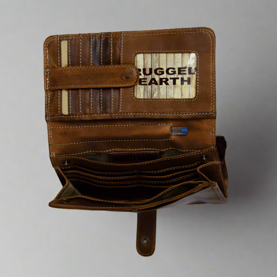 محفظة منظم من جلد روجد إيرثEX-STOCK Canada