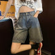 Retro Unisex Denim Jeans Short - EX-STOCK Canada