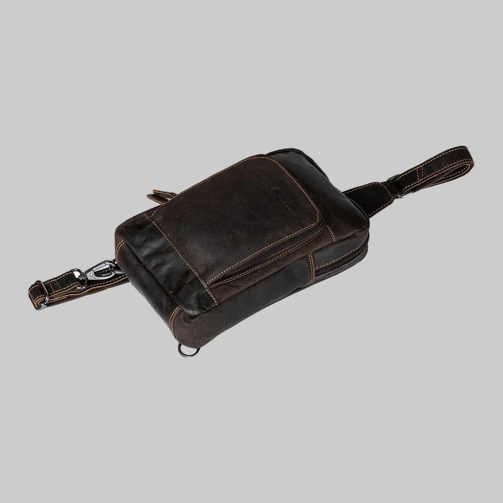 Greenwood Leather Hamilton Crossbody Bag Backpack EX-STOCK Canada