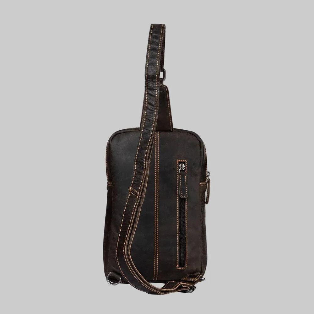 Zaino Borsa a tracolla Hamilton in pelle Greenwood - EX-STOCK Canada