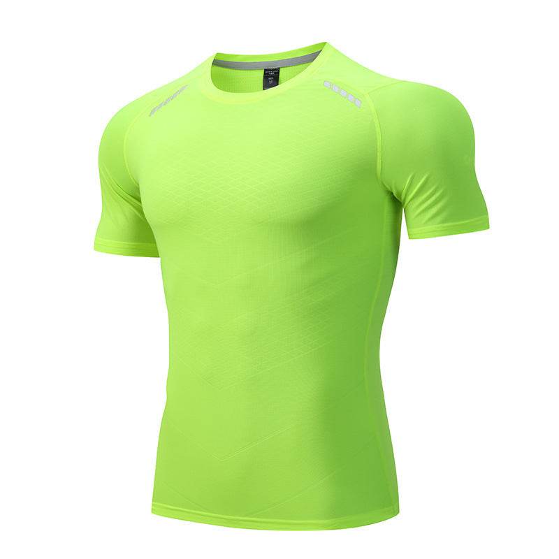 Muscle fit Gym T-shirt exercise shirts men's athletic shirt - EX-STOCK Canada