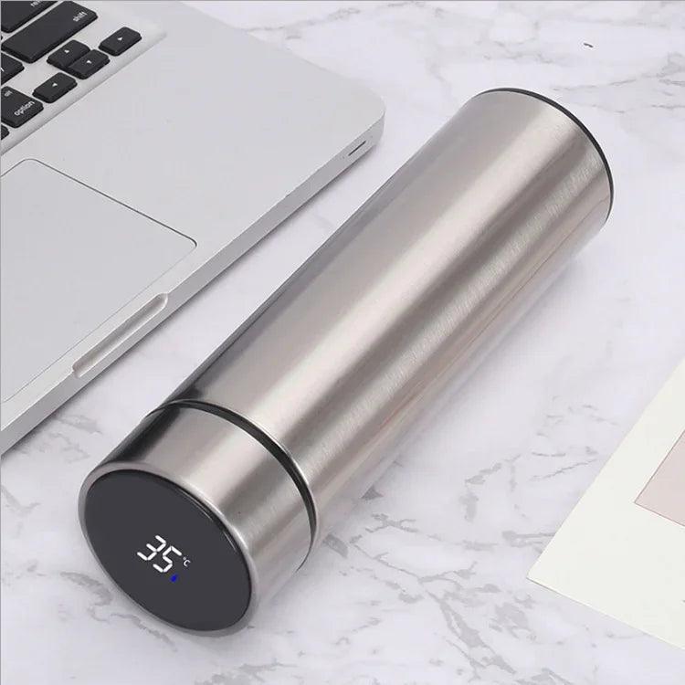 Intelligent 304 Stainless Steel Vacuum Water Cup Temperature Display Car Insulation Cup EX-STOCK Canada