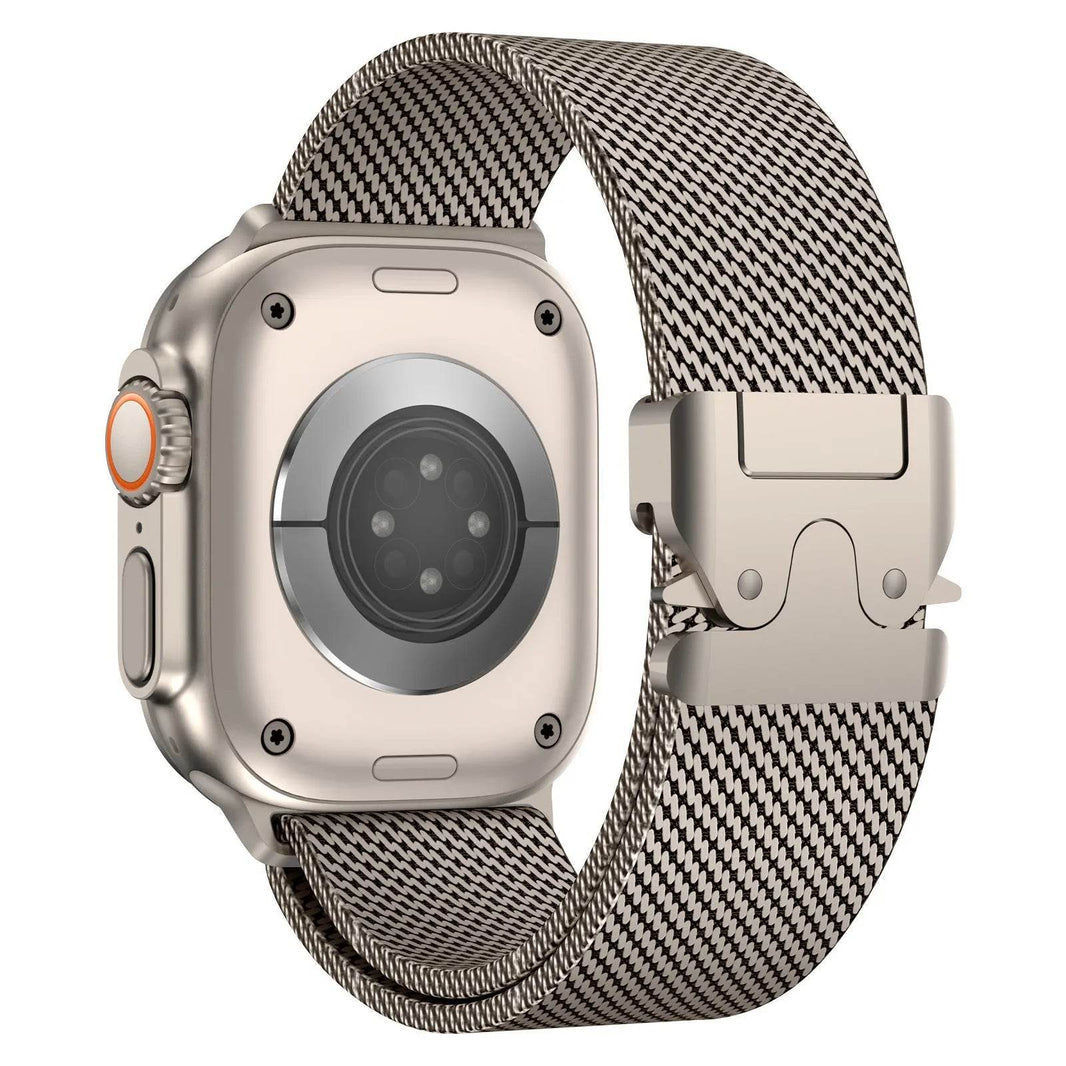 24mm Milan Titanium Watch Strap Suitable For Apple iwatch Smartwatch - EX-STOCK Canada
