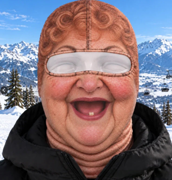 Realistic Winter Ski Face Mask Windproof Thermal Balaclava For Outdoor Sports And Parties | EX-STOCK product gallery photo 9