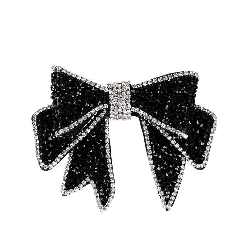 Spring Rhinestone Bow Hair Clip Barrette - EX-STOCK Canada