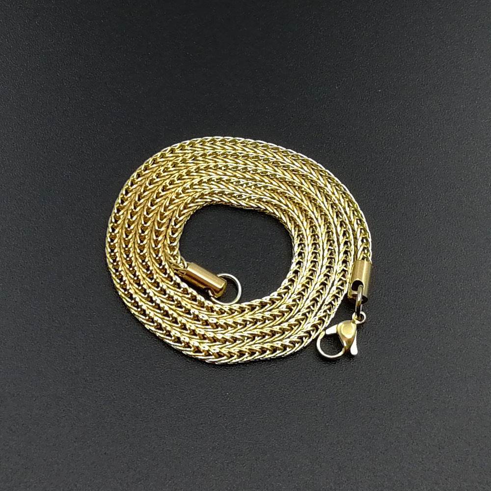 Vacuum Electroplating Stainless Steel Chain Necklace For Men And Women - EX-STOCK Canada