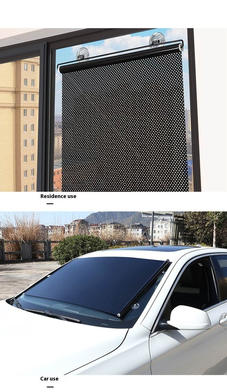 Household Window Sun Protection Punch-free Shading Balcony Shutter - EX-STOCK Canada
