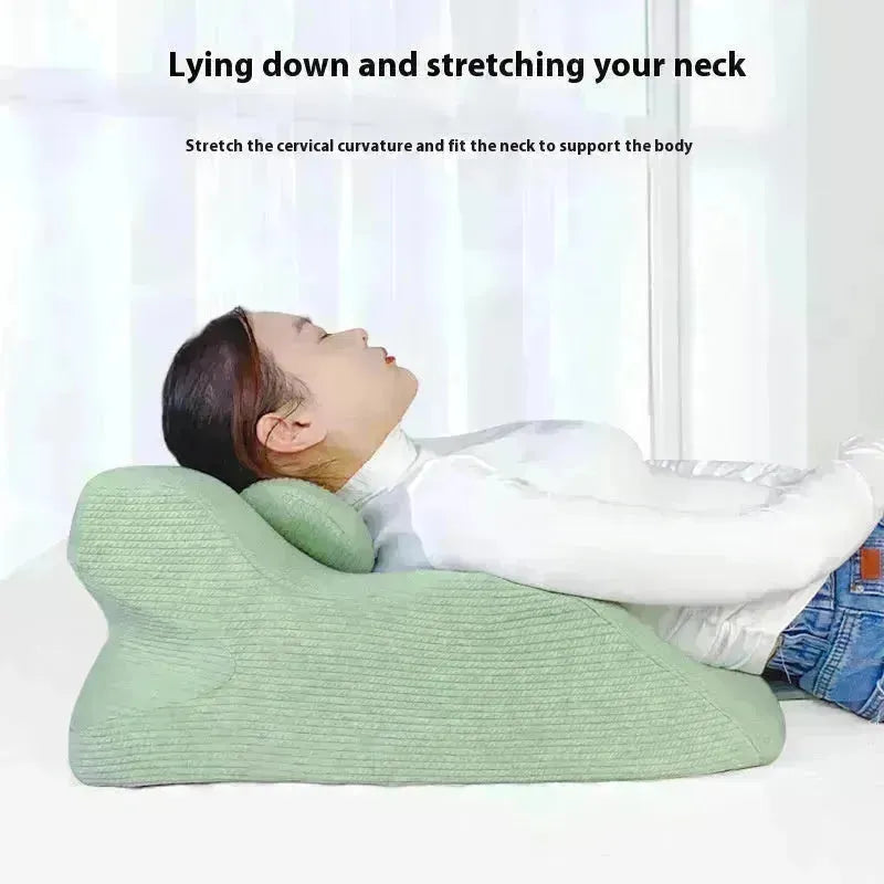Oreiller en forme de dorme en Y Regarder le téléphone mobile Mémoire de mousse Oreiller Neck Protecteur