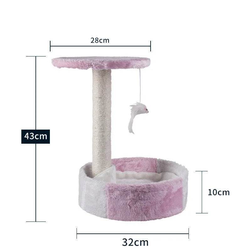 Cat Climbing Frame Litter Tree Integrated Grab - EX-STOCK Canada