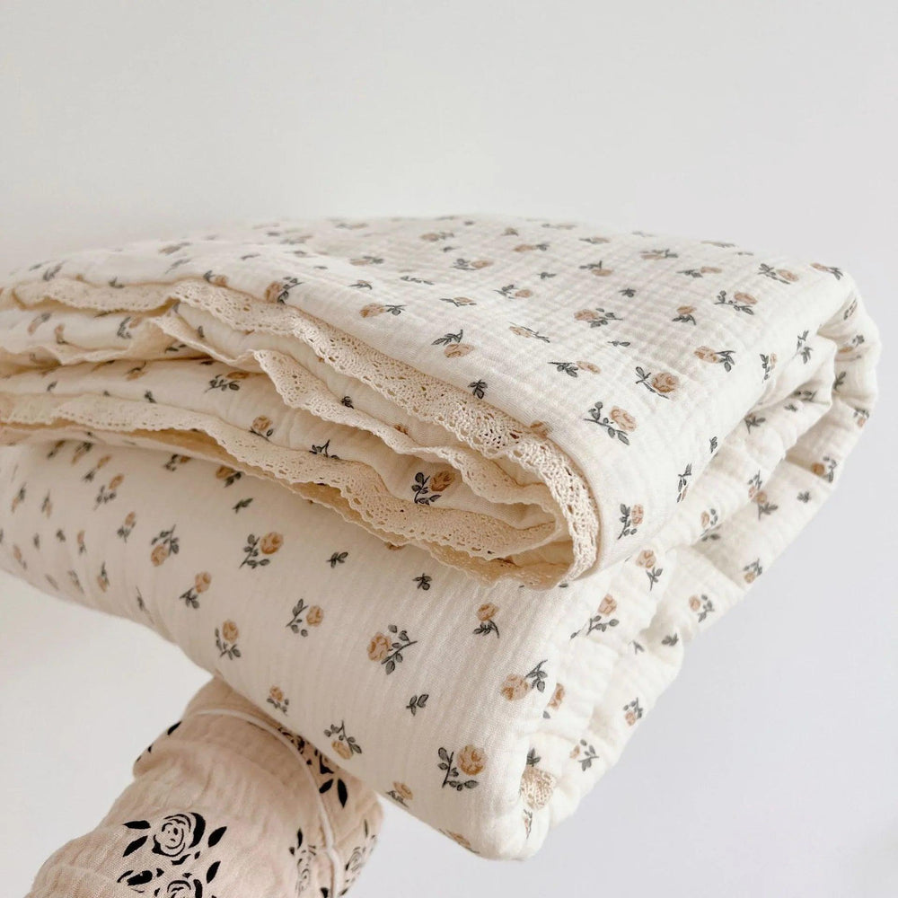 Pure Cotton Class A Double-layer Gauze Summer Air-conditioning Thin Duvet EX-STOCK Canada