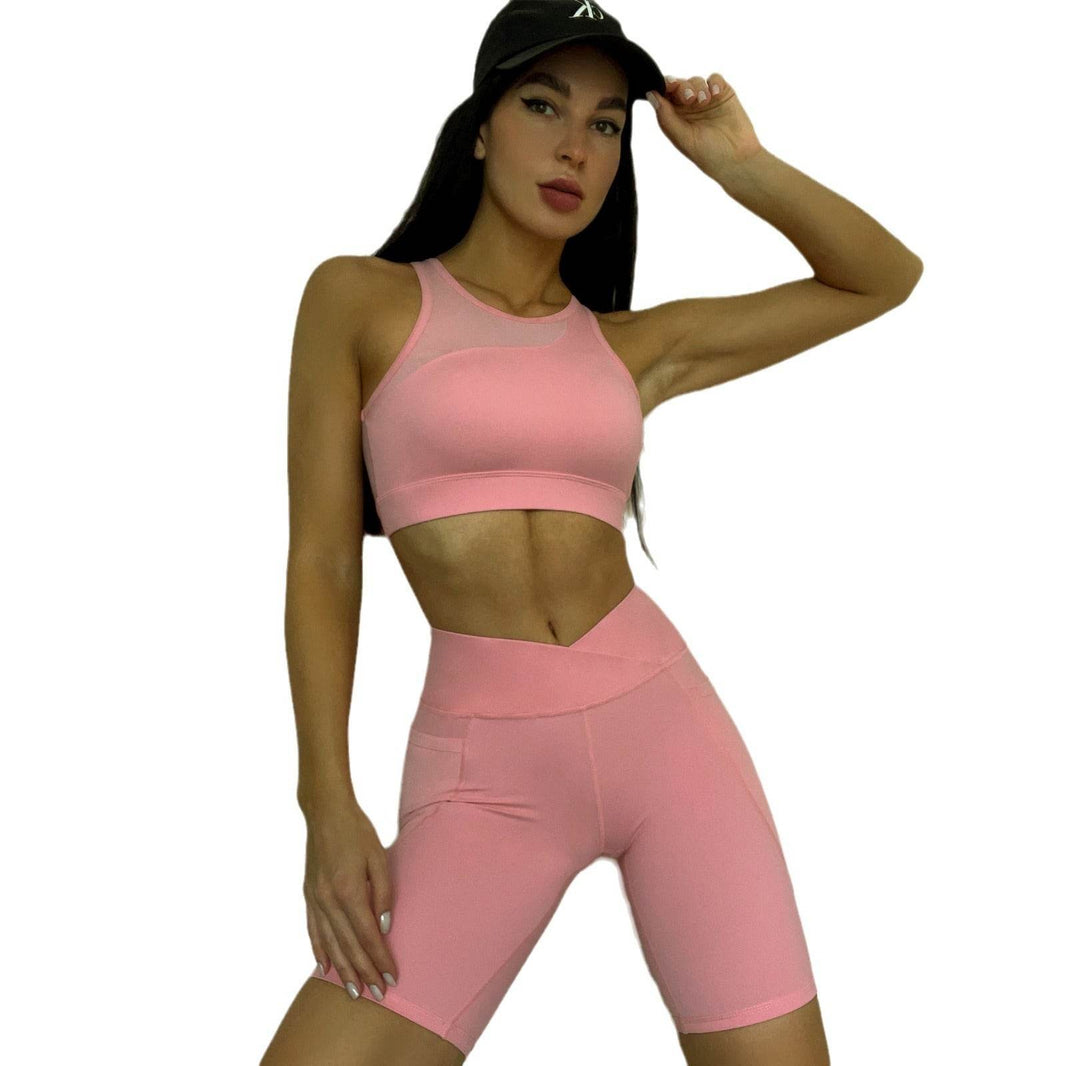 New Fashion Yoga Sports Workout Bra Tank Tops - EX-STOCK Canada
