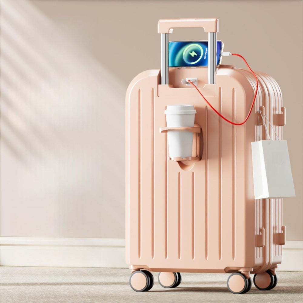 Piccola valigia leggera con password, valigia trolley resistente | EX-STOCK Canada