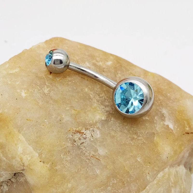 Puncture Hypoallergenic Titanium Steel Navel Buckle Belly Nail - EX-STOCK Canada