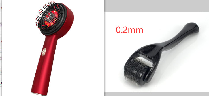 Electric Massage Comb Home Scalp Drain Comb Red Light Anti-slip Hair Care Multi-functional Massage Comb EX-STOCK Canada