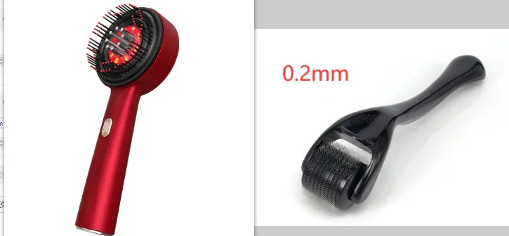 Electric Massage Comb Home Scalp Drain Comb Red Light Anti-slip Hair Care Multi-functional Massage Comb EX-STOCK Canada