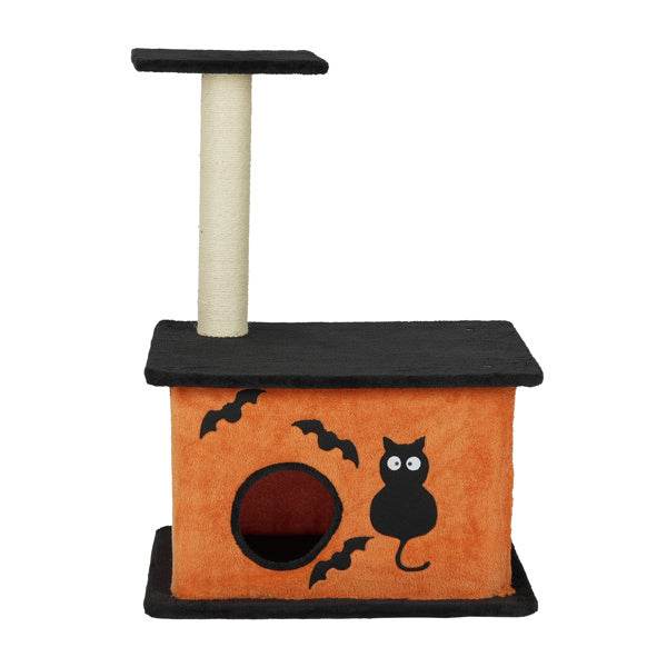 Halloween Inspired Cat Tree Tower Cat Tree For Indoor With Spacious Cat Condo - EX-STOCK Canada
