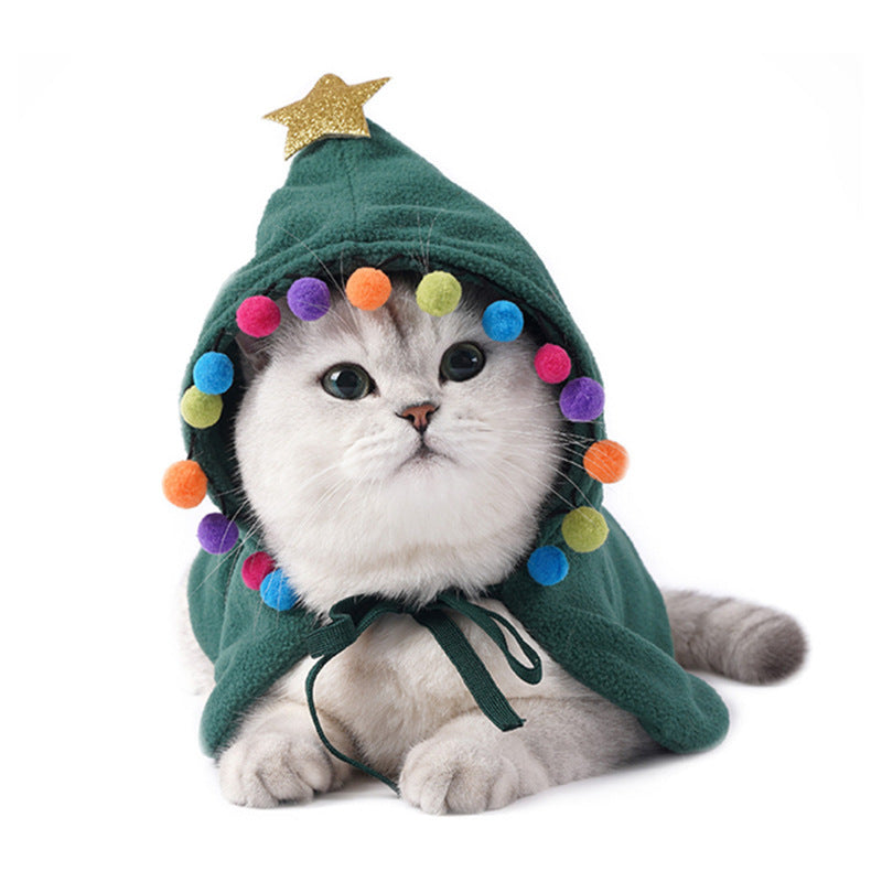 Cute Dog Cat Costume Christmas Cloak Halloween Disguise Cat EX-STOCK Canada