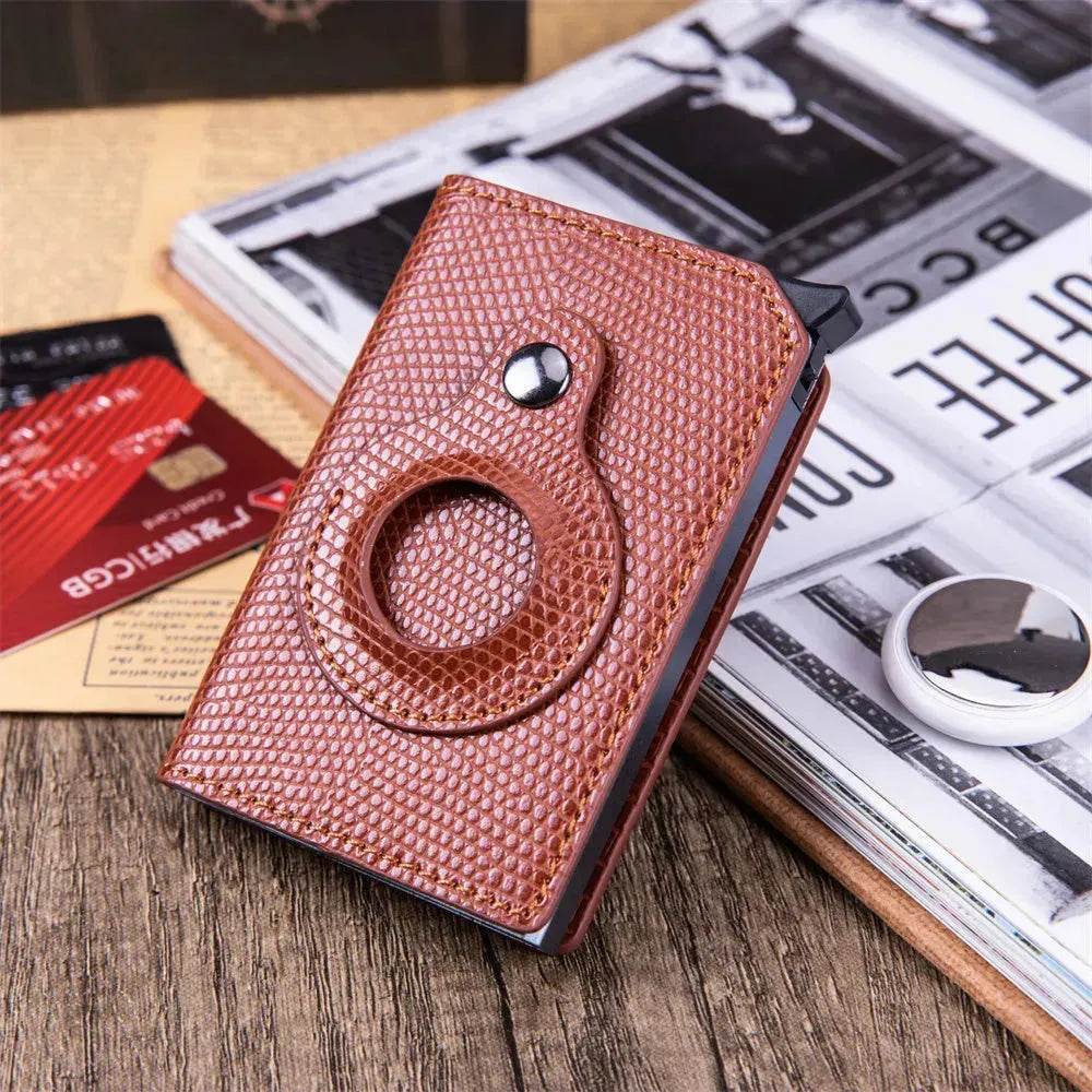 Men's Anti-theft Money clip Wallet leather Card Holder Wallet mens - EX-STOCK Canada