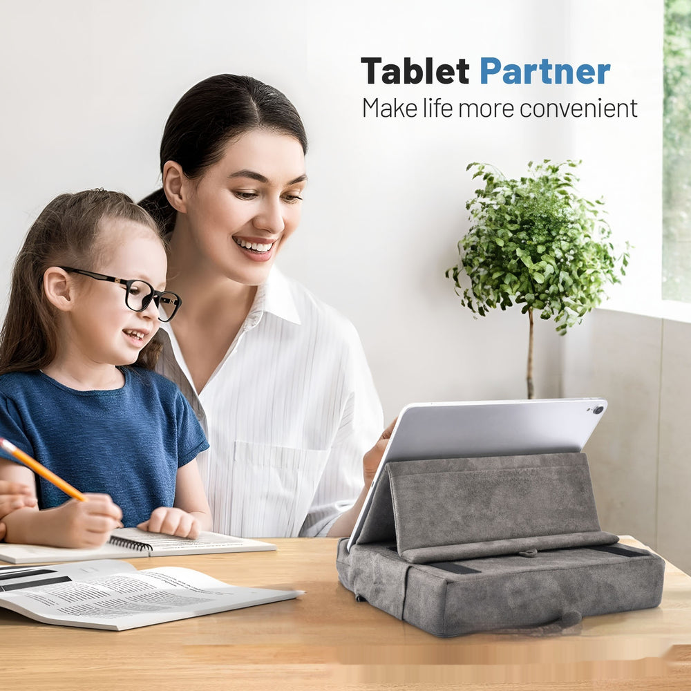 Tablet PC Reading Pillow Notebook Triangular Supporting Frame