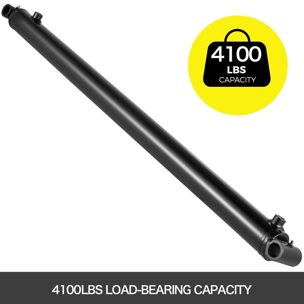 Hydraulic Cylinder 2 Bore 36 Stroke Hydraulic Ram Cylinder 3000psi Hydraulic Cylinders Welded Double Acting Cross Tube SAE6 Port Hydraulic Lifting Cylinder - EX-STOCK Canada