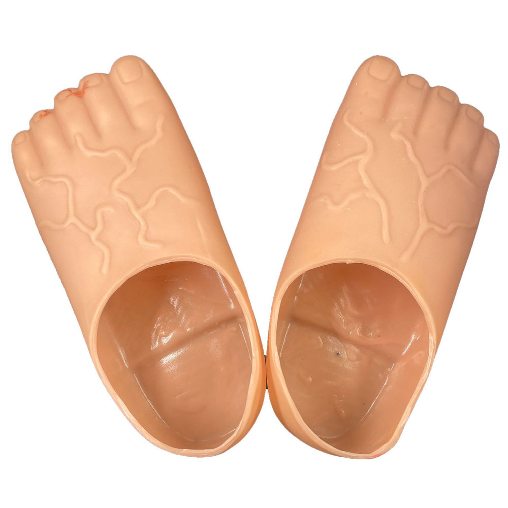 Adult Bigfoot Costume Shoes – Skin Tone, Free Size