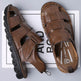 Men's Leather Sandals Soft Bottom Non-slip  EX-STOCK CANADA