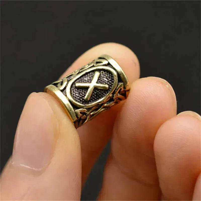 Set Of Viking Rune Bead Bracelets Gothic Bracelets - EX-STOCK Canada