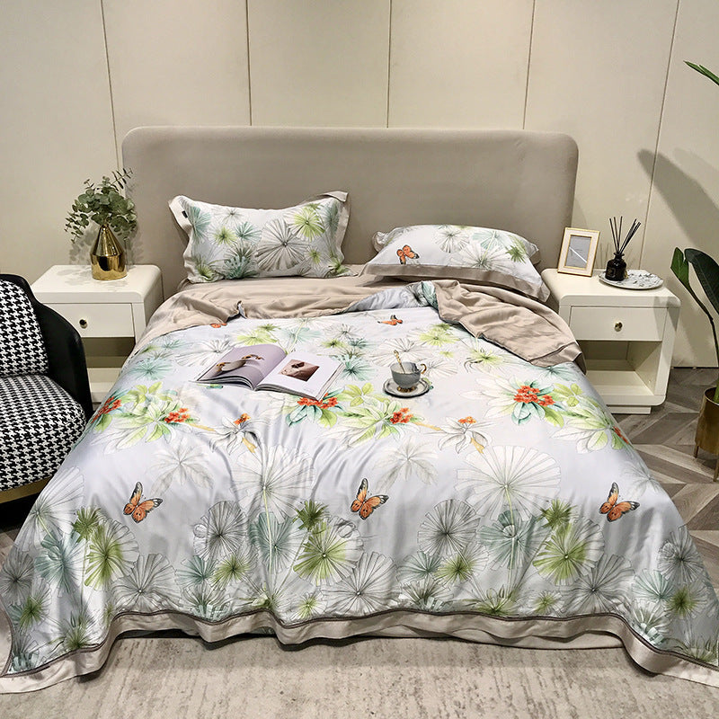 High-end Tencel Summer Cooling Duvet Four-piece Set EX-STOCK Canada