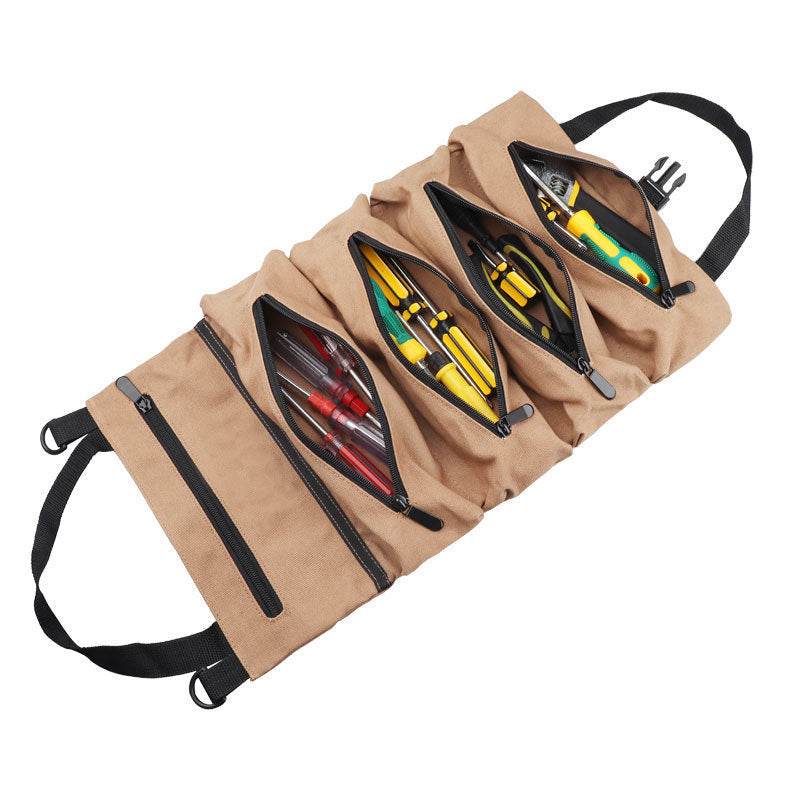 Car 16 Ann Canvas Tool Hanging Bag Car Storage Bag Electrician Bag Hardware Car Tool Bag - EX-STOCK Canada