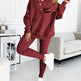 3pcs Women Hoodie Athleisure Outfit set sweatsuit set - EX-STOCK Canada