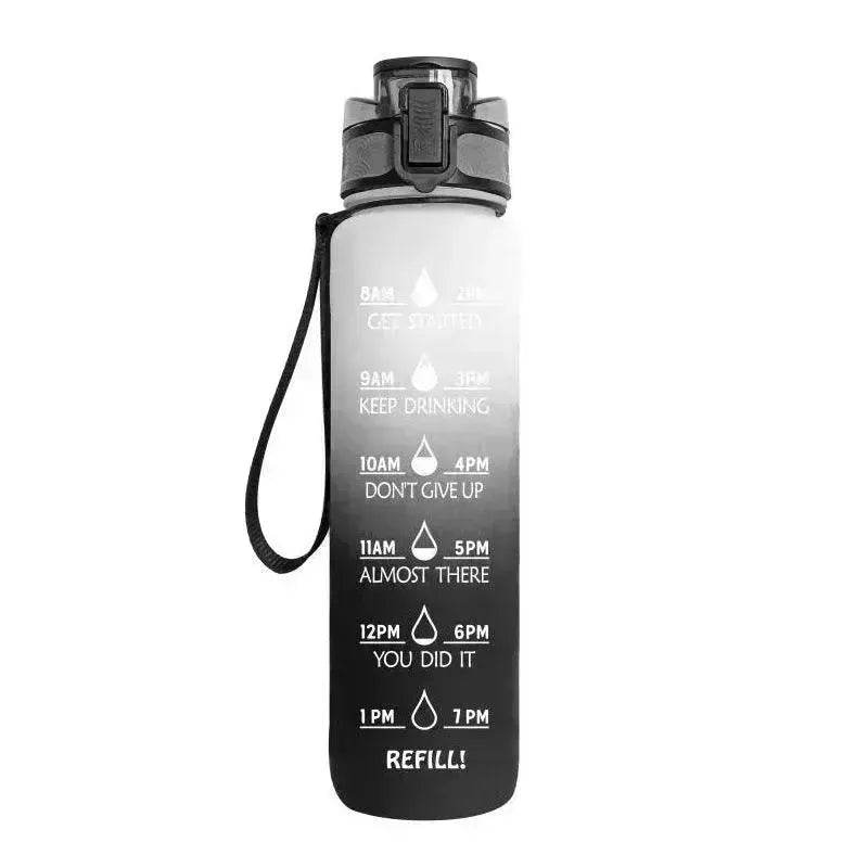 1L Tritan Hydrated Water Bottle for Sport Fitness - EX-STOCK Canada